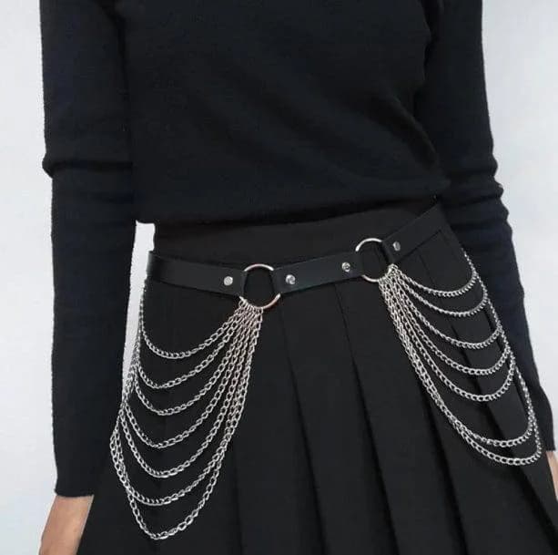 Belt with Waist Chain — view 2 Belt with Waist Chain — view 2