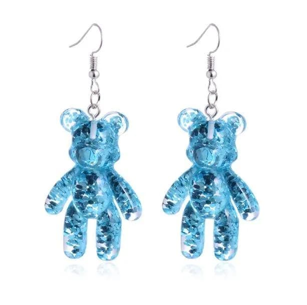 Pastel Bear Earrings — view 3 Pastel Bear Earrings — view 3