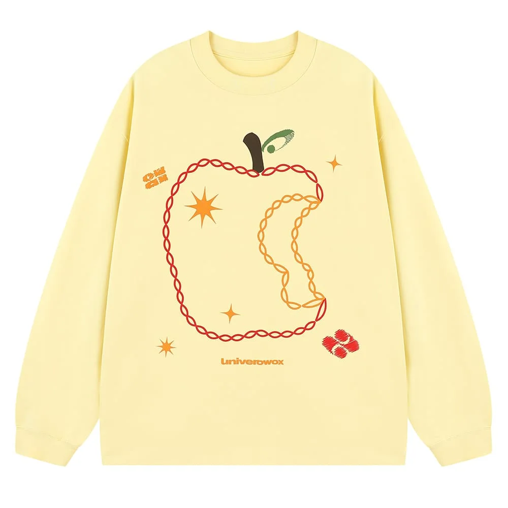 Big Apple Oversized Sweatshirt — view 1 Big Apple Oversized Sweatshirt — view 1