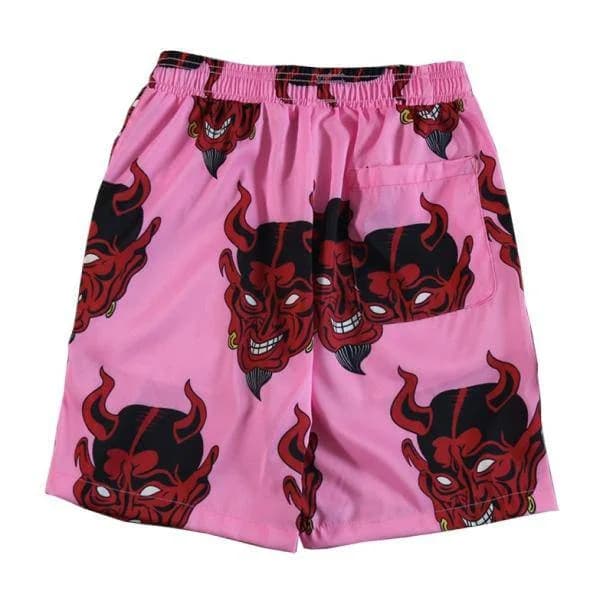 Pink Demon Shorts — view 2 Pink Demon Shorts — view 2