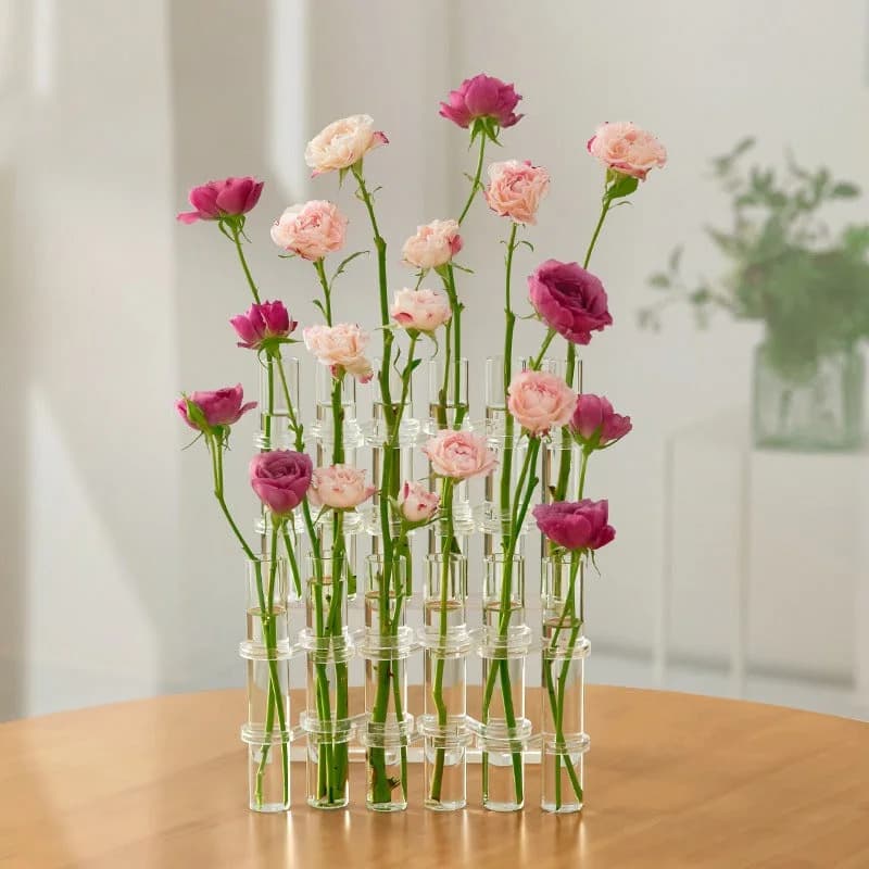 Test Tube Flower Vase — view 1 Test Tube Flower Vase — view 1