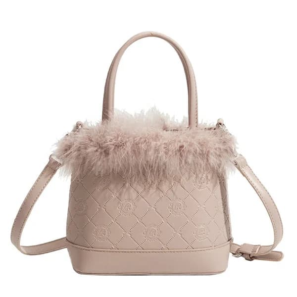 Soft Girl Aesthetic Fluffy Bag — view 1 Soft Girl Aesthetic Fluffy Bag — view 1
