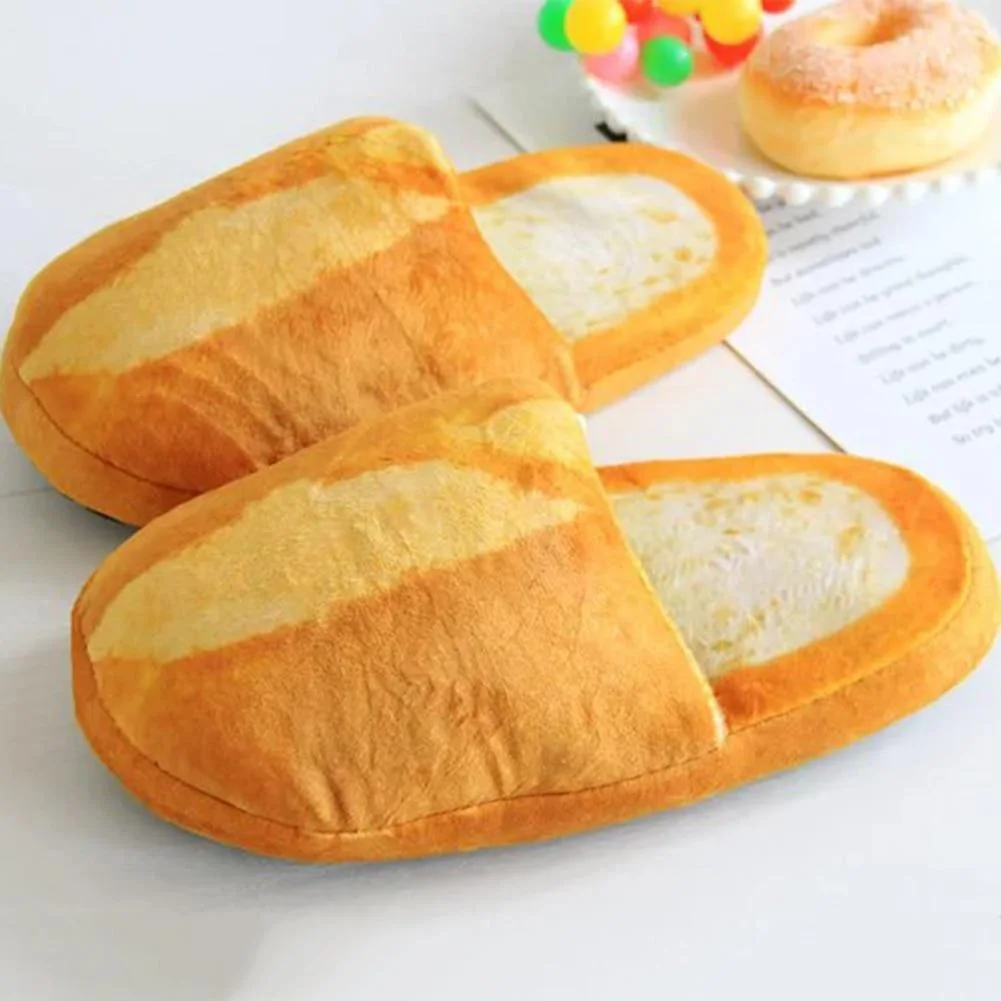 Kawaii Bread Slippers — view 1 Kawaii Bread Slippers — view 1