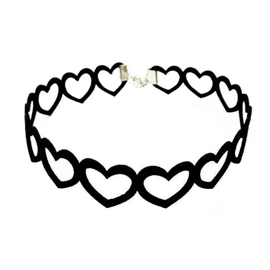 Hearts Choker — view 1 Hearts Choker — view 1