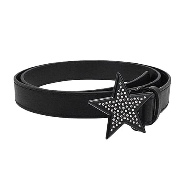 Superstar Behavior Y2K Rhinestone Belt — view 2 Superstar Behavior Y2K Rhinestone Belt — view 2