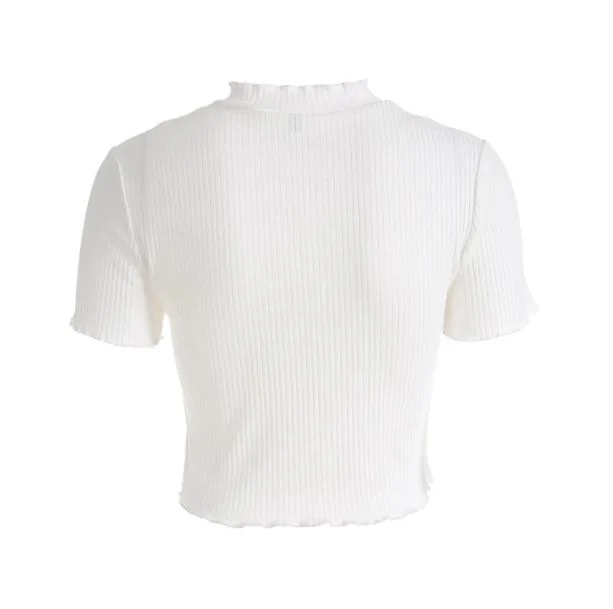 Crying Anime Girl Tee — view 3 Crying Anime Girl Tee — view 3