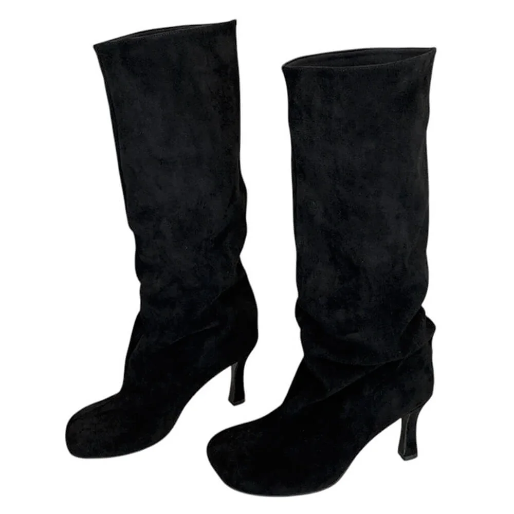 Fall Feels Cozy Slouch Knee-High Boots — view 2 Fall Feels Cozy Slouch Knee-High Boots — view 2