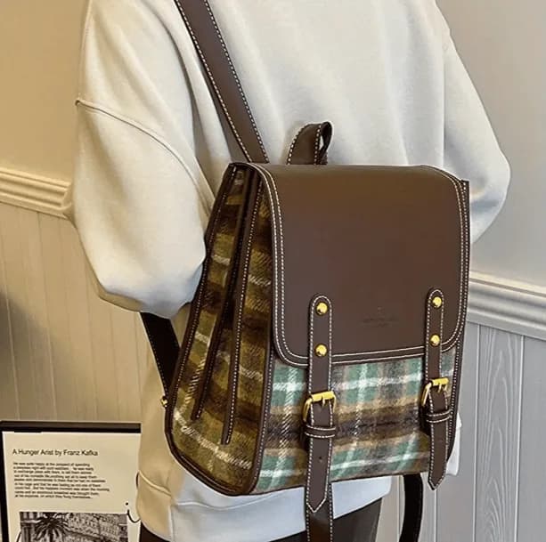 Green Academia Backpack — view 2 Green Academia Backpack — view 2