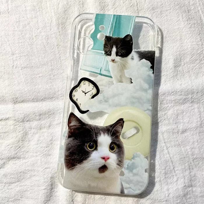 Funny Cat iPhone Case — view 2 Funny Cat iPhone Case — view 2