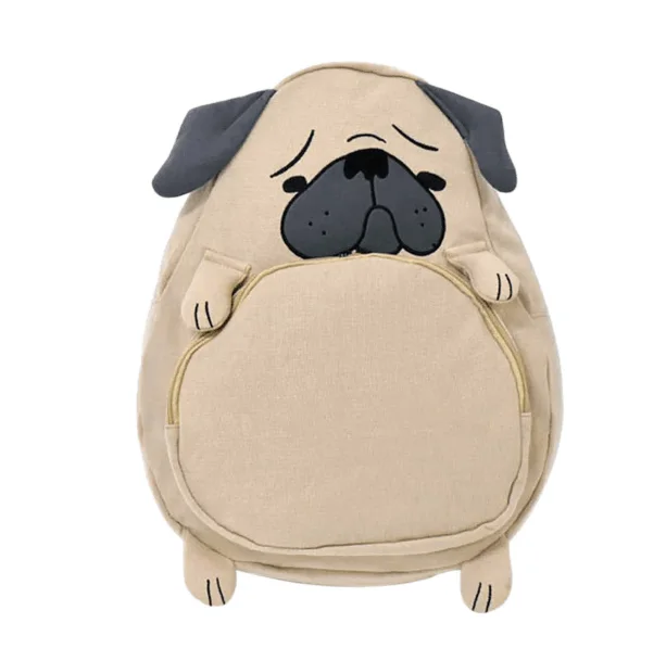 Pug Puppy Dog Backpack — view 1 Pug Puppy Dog Backpack — view 1