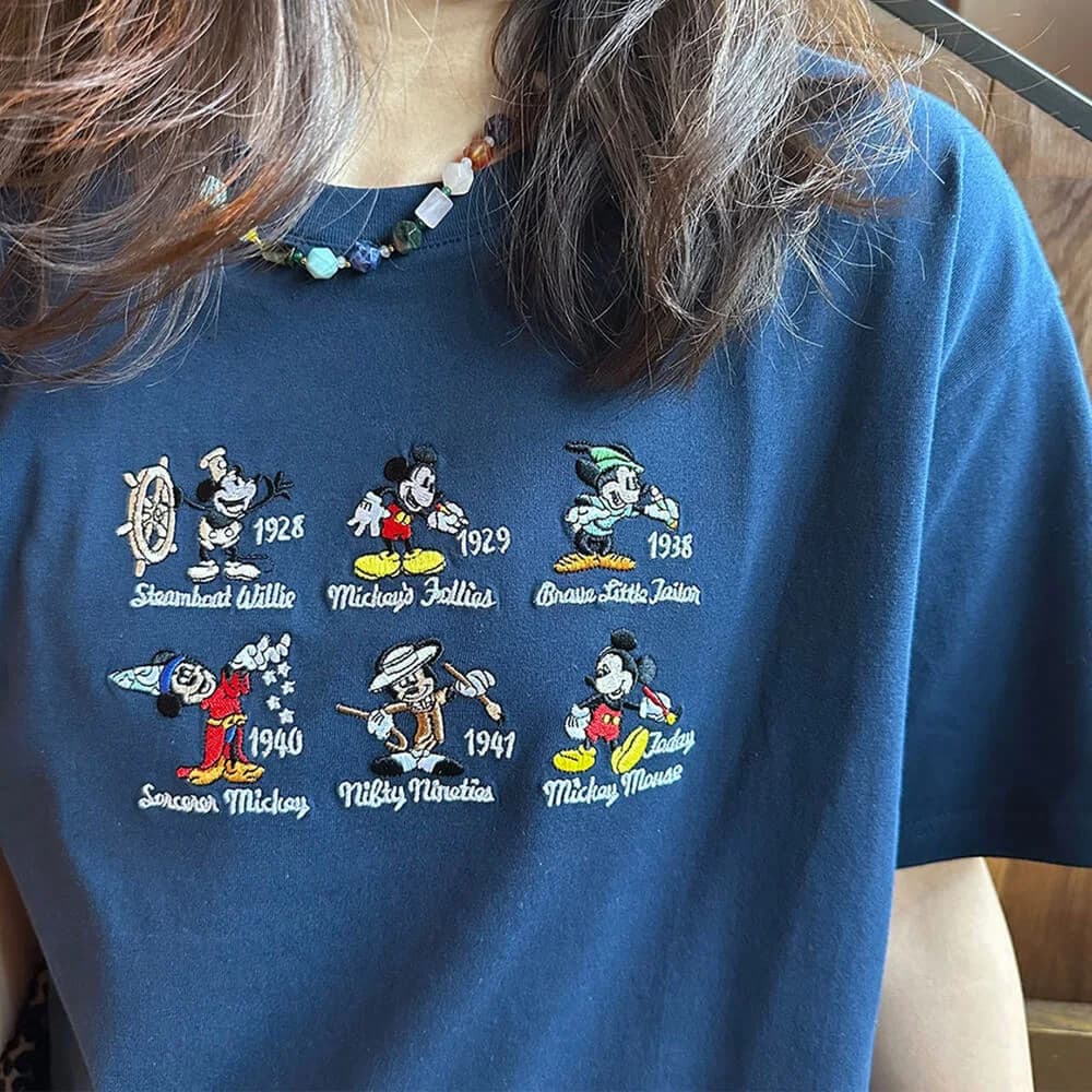 Retro Vibes Cartoon Evolution T-Shirt — view 1 Retro Vibes Cartoon Evolution T-Shirt — view 1