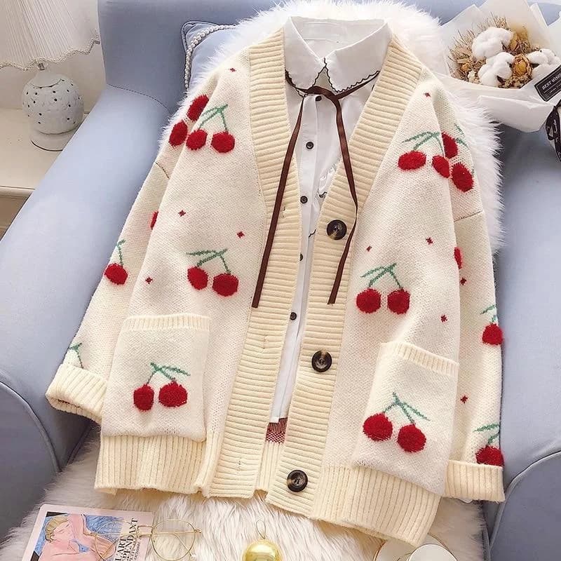 Cherry Cardigan — view 1 Cherry Cardigan — view 1