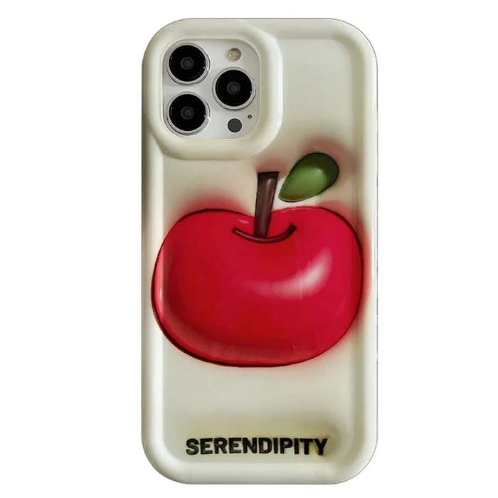 Red Apple iPhone Case — view 1 Red Apple iPhone Case — view 1