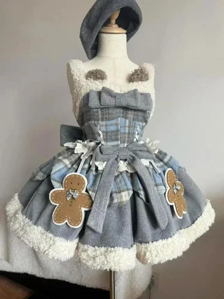 Tartan Gingerbread Dress — view 2 Tartan Gingerbread Dress — view 2