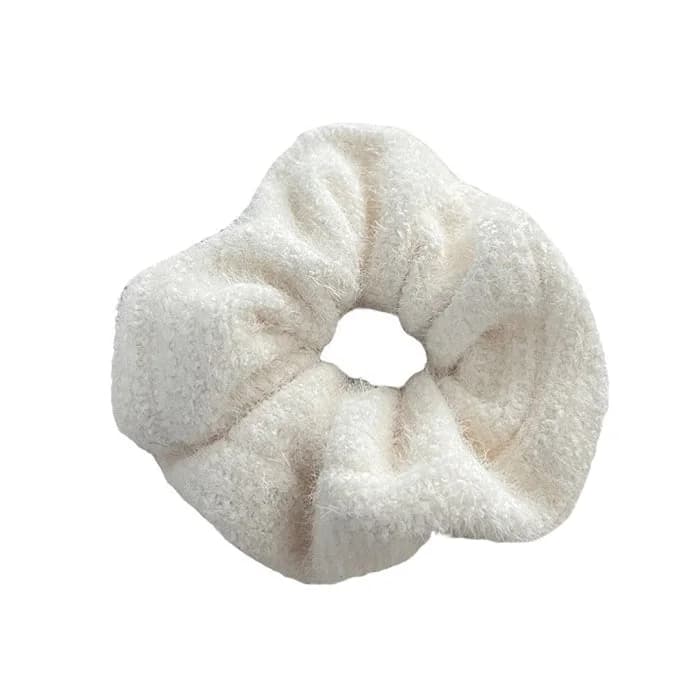 Korean Aesthetic Fluffy Scrunchie — view 1 Korean Aesthetic Fluffy Scrunchie — view 1