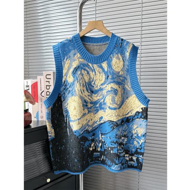 Van Goth Knitted Tank Top — view 2 Van Goth Knitted Tank Top — view 2
