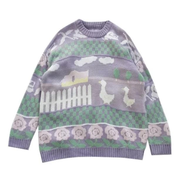 Kawaii Farm Sweater — view 1 Kawaii Farm Sweater — view 1
