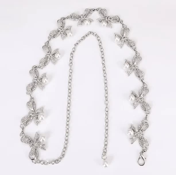 Soft Girl Bow Waist Chain — view 2 Soft Girl Bow Waist Chain — view 2