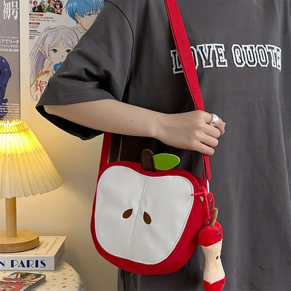 Red Apple Core Shoulder Bag — view 2 Red Apple Core Shoulder Bag — view 2
