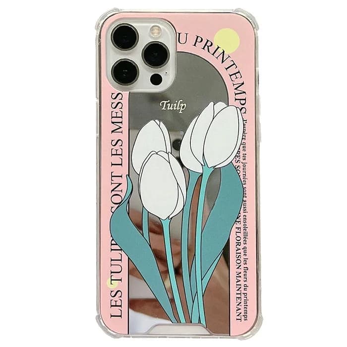 Les Tulipes iPhone Case — view 1 Les Tulipes iPhone Case — view 1