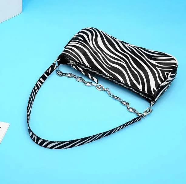 Zebra Print Handbag — view 2 Zebra Print Handbag — view 2
