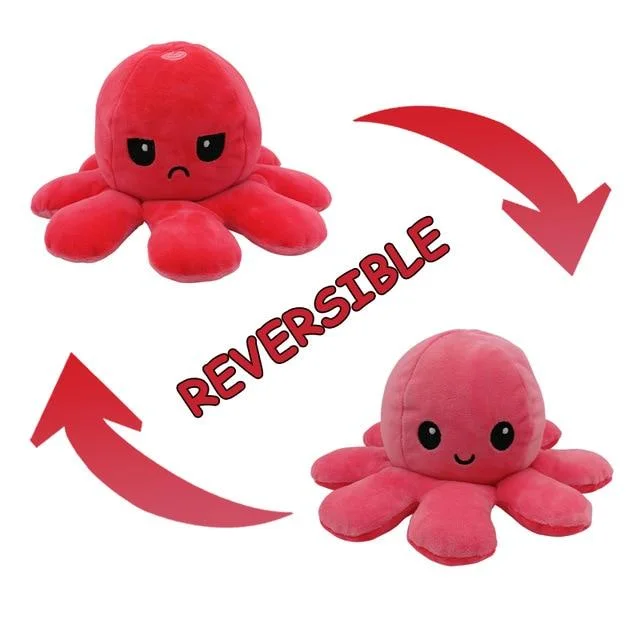 Reversible Octopus Plush — view 1 Reversible Octopus Plush — view 1