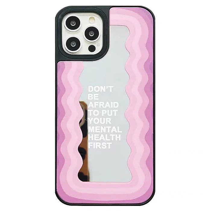Mental Health iPhone Case — view 1 Mental Health iPhone Case — view 1