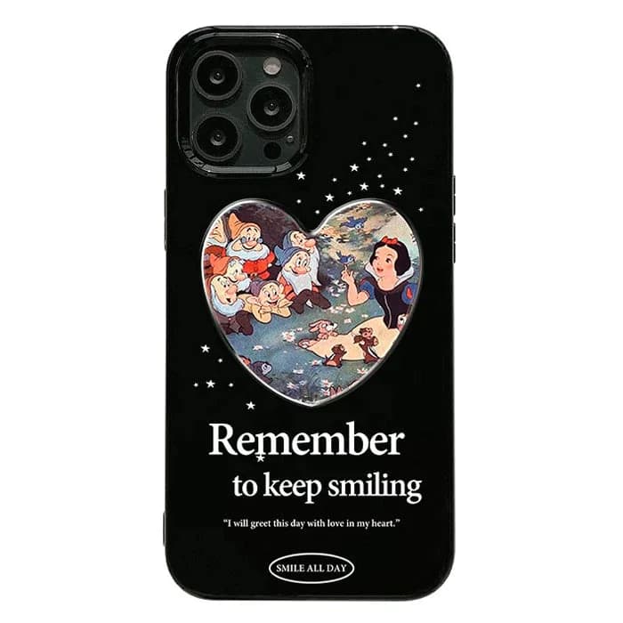 Remember To Keep Smiling iPhone Case — view 1 Remember To Keep Smiling iPhone Case — view 1