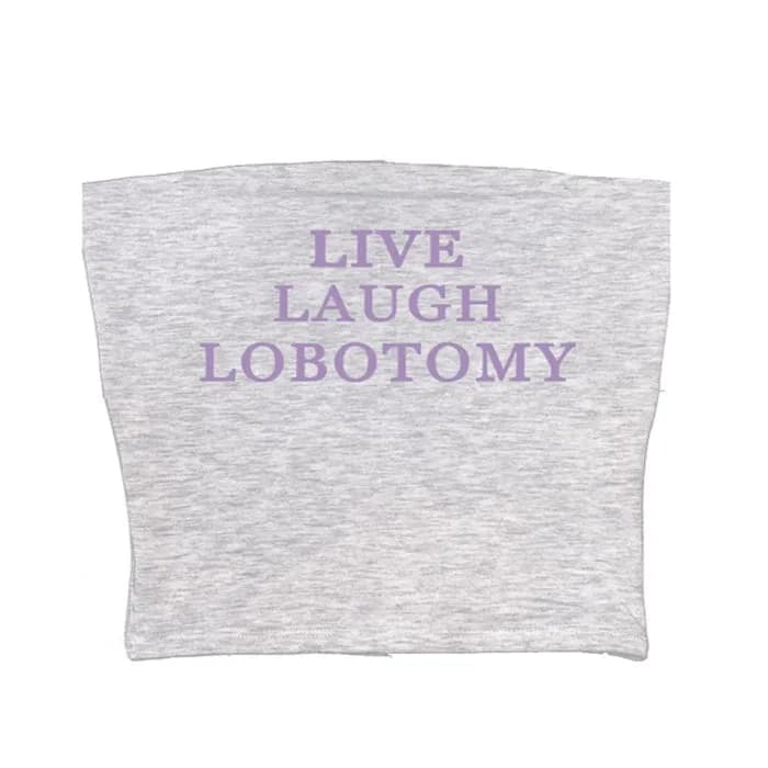 Live Laugh Tube Top — view 2 Live Laugh Tube Top — view 2