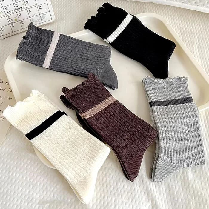 Preppy Aesthetic Socks — view 2 Preppy Aesthetic Socks — view 2