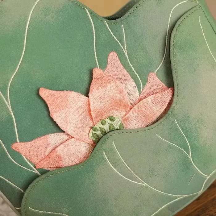 Green Fairycore Crossbody Bag — view 3 Green Fairycore Crossbody Bag — view 3
