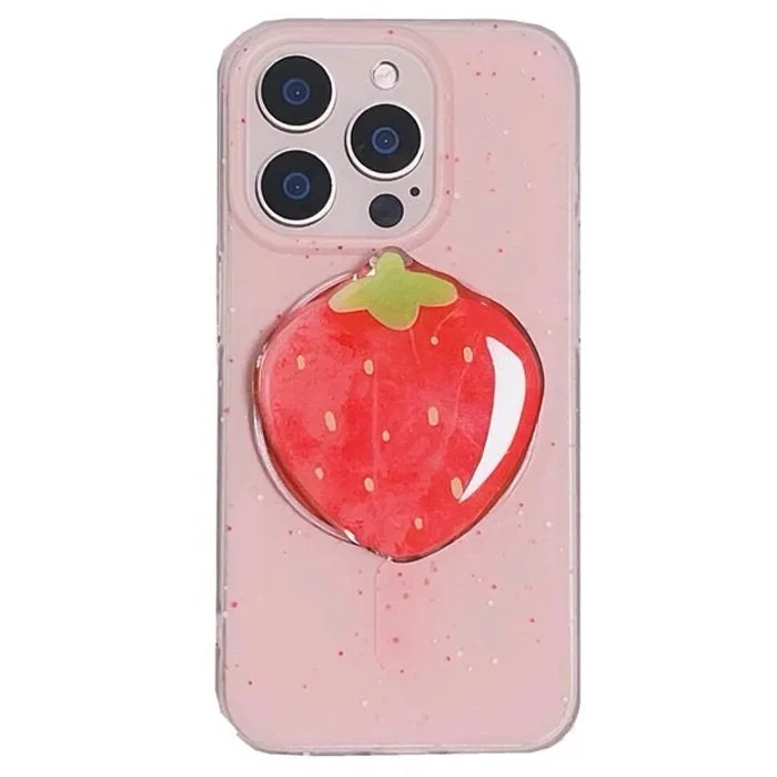 Strawberry Grip iPhone Case — view 1 Strawberry Grip iPhone Case — view 1