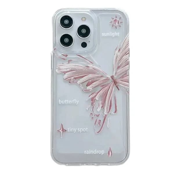 Aesthetic Butterfly iPhone Case — view 1 Aesthetic Butterfly iPhone Case — view 1