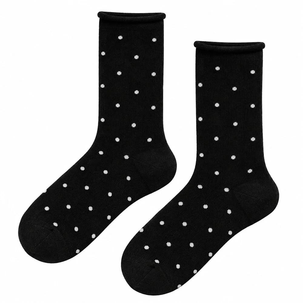 Sweet Polka Dot Pattern Socks — view 2 Sweet Polka Dot Pattern Socks — view 2