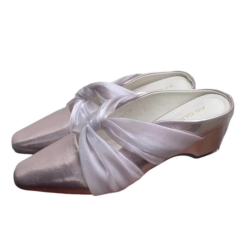 Princess Pleasures Slip On Mule Shoes — view 2 Princess Pleasures Slip On Mule Shoes — view 2