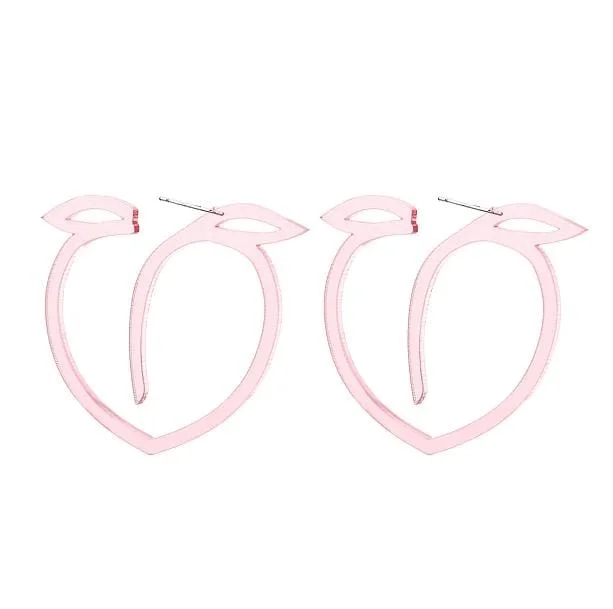 Just Peachy Earrings — view 1 Just Peachy Earrings — view 1