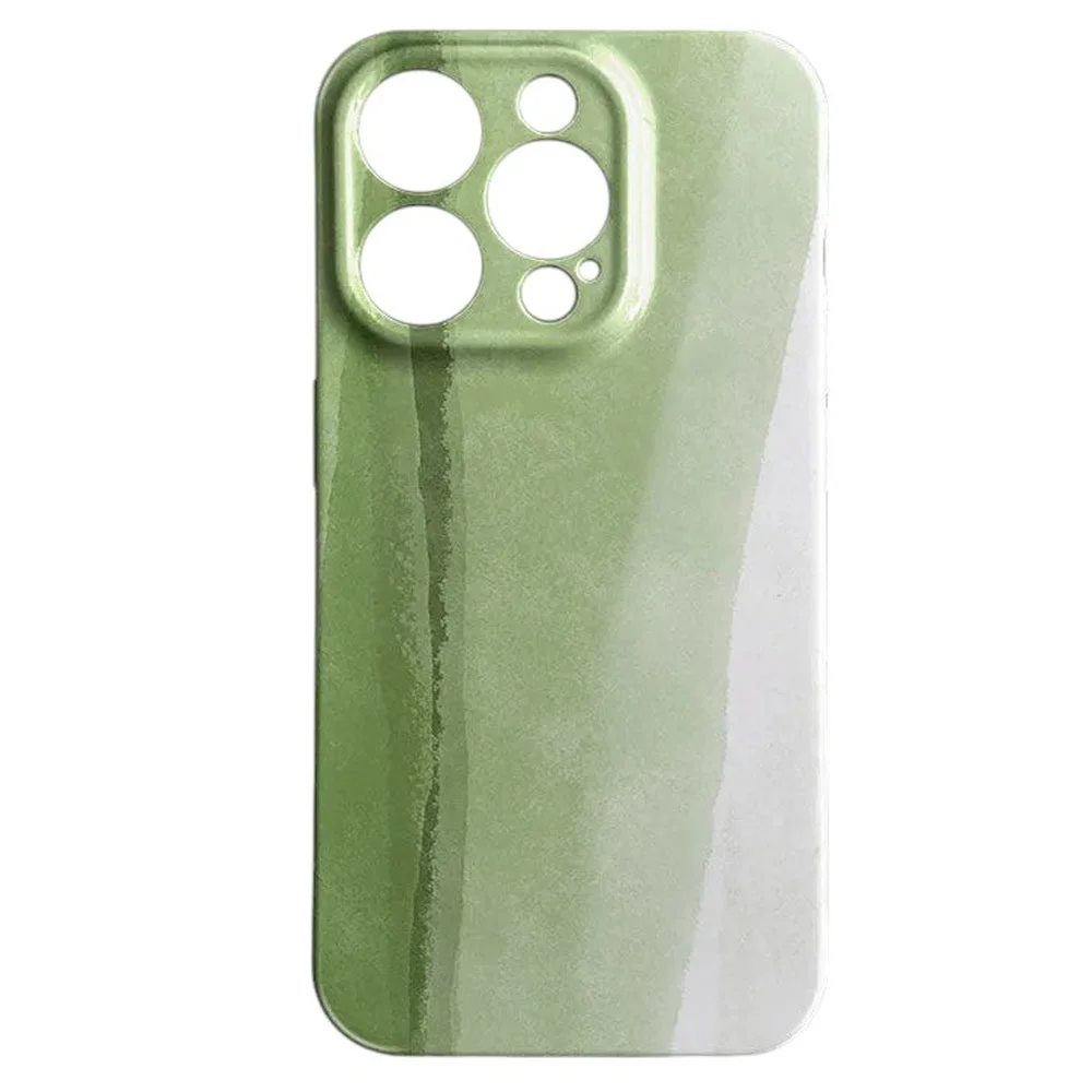 Pastel Green Gradient iPhone Case — view 1 Pastel Green Gradient iPhone Case — view 1