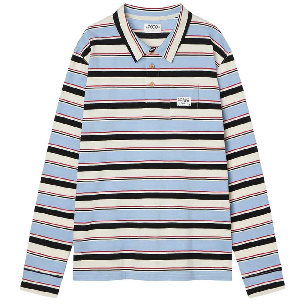 Dorm Room Diaries Stripe Rugby Polo — view 1 Dorm Room Diaries Stripe Rugby Polo — view 1