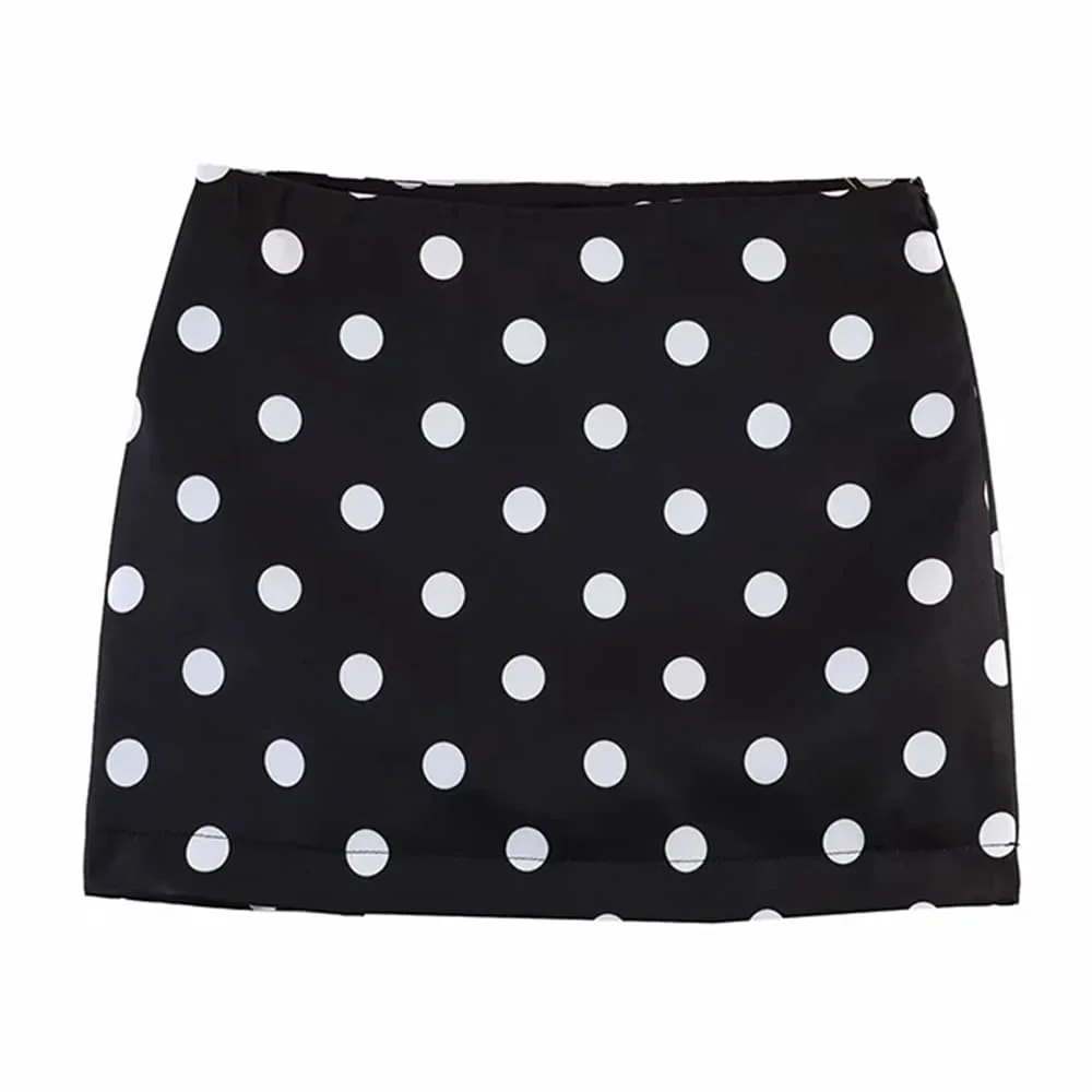 French Girl Polka Dot Skort — view 1 French Girl Polka Dot Skort — view 1