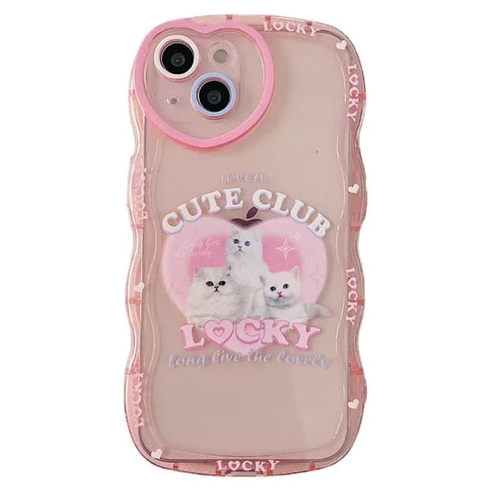 Cute Club iPhone Case — view 1 Cute Club iPhone Case — view 1