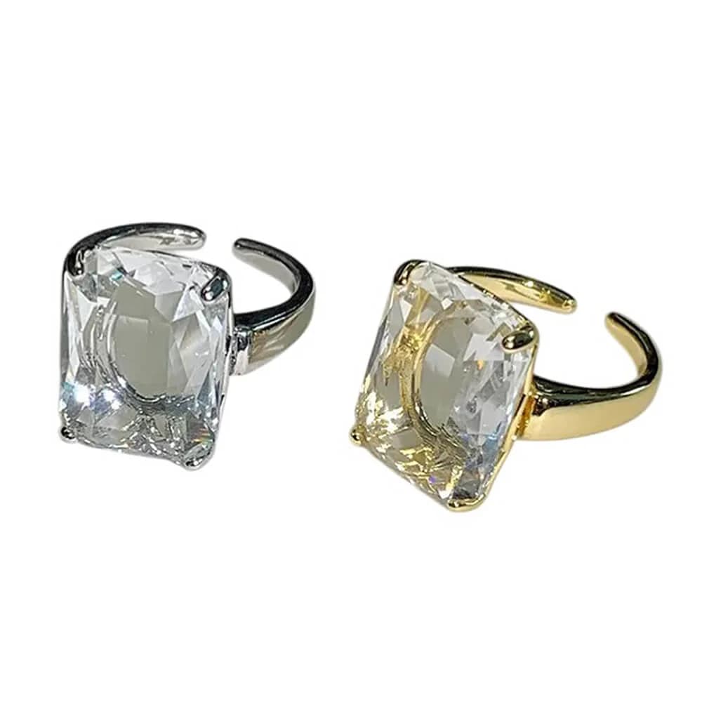 Old Money Crystal Statement Ring — view 2 Old Money Crystal Statement Ring — view 2