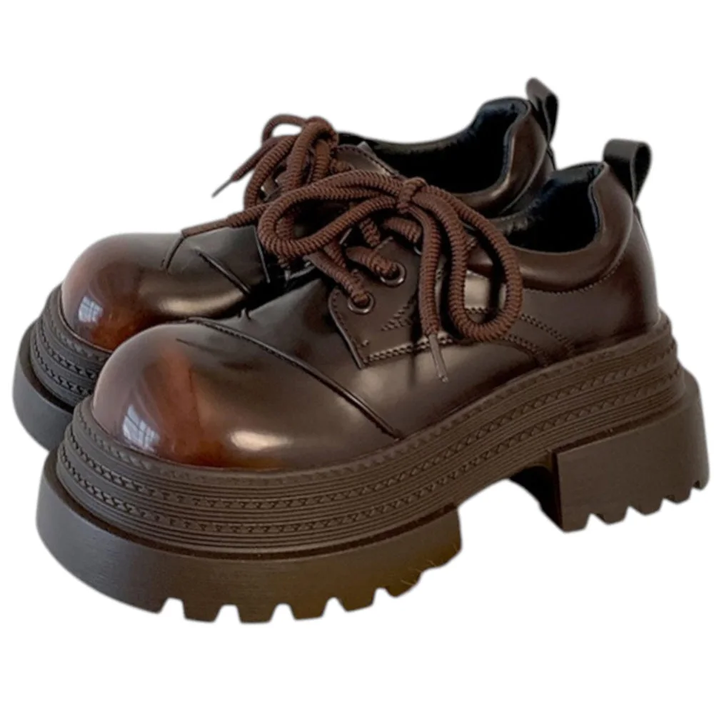 Teen Craft Platform Oxford Boots — view 1 Teen Craft Platform Oxford Boots — view 1