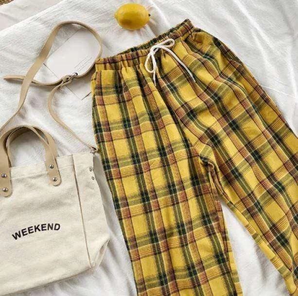 High Waist Yellow Pants — view 3 High Waist Yellow Pants — view 3
