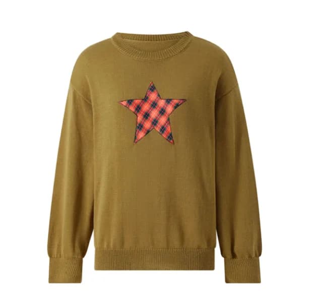 Flannel Star Jumper — view 1 Flannel Star Jumper — view 1