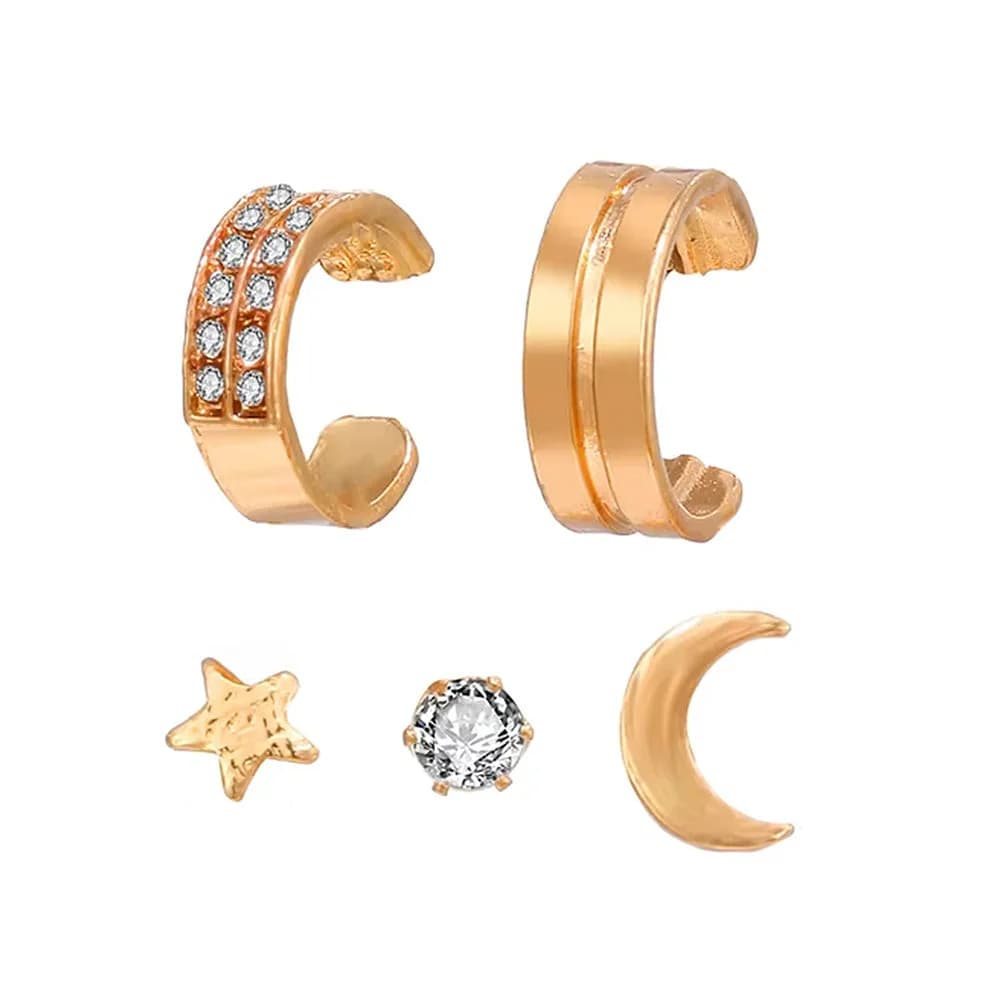 Celestial Aesthetic Earring Set — view 1 Celestial Aesthetic Earring Set — view 1