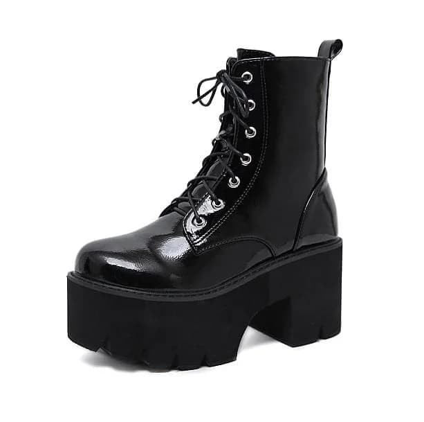 Chunky Platform Boots — view 1 Chunky Platform Boots — view 1