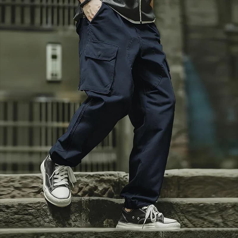 Y2K Tapered Cargo Pants — view 2 Y2K Tapered Cargo Pants — view 2
