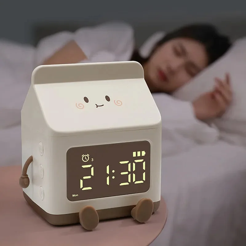 Cute Milk Carton Alarm Clock — view 1 Cute Milk Carton Alarm Clock — view 1