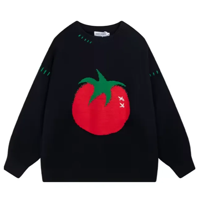 Tomato Club Sweater — view 2 Tomato Club Sweater — view 2
