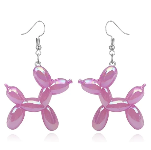 Balloon Dog Earrings — view 1 Balloon Dog Earrings — view 1
